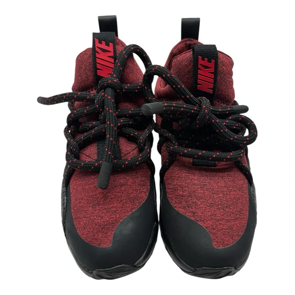 Nike City Loop Floral Shoes Womens 6.5 Black/University‎ Red Sneakers AJ1694-001